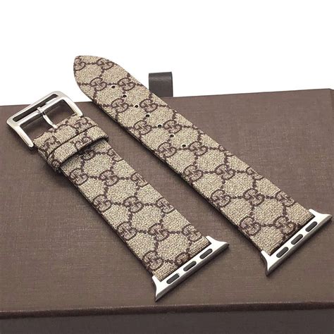 gucci steel watch band|authentic Gucci apple watch band.